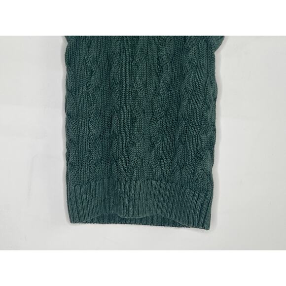 Veronica Beard Jerrel Sleeveless Cable Knit Sweater Tank Green Women's Size XS - Picture 4 of 7